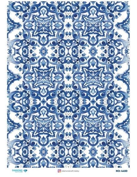 4450 Diamond Pirinç Dekopaj Kağıdı 30x42cm