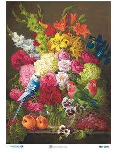 4670 Diamond Pirinç Dekopaj Kağıdı 30x42cm