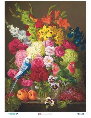 4670 Diamond Pirinç Dekopaj Kağıdı 30x42cm