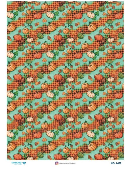 4675 Diamond Pirinç Dekopaj Kağıdı 30x42cm