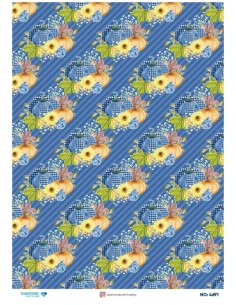 4691 Diamond Pirinç Dekopaj Kağıdı 30x42cm