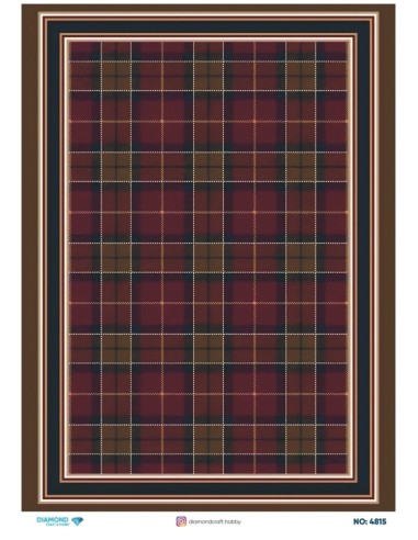 4815 Diamond Pirinç Dekopaj Kağıdı 30x42cm