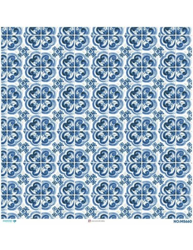 M5660 Diamond Metrelik Büyük Boy Pirinç Dekopaj Kağıdı 90x90cm