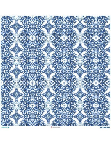M5661 Diamond Metrelik Büyük Boy Pirinç Dekopaj Kağıdı 90x90cm