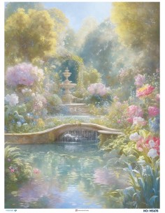 M5678 Diamond Pirinç Dekopaj Kağıdı 90x120cm