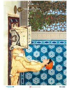 4852 Diamond Pirinç Dekopaj Kağıdı 30x42cm