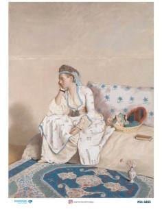 4853 Diamond Pirinç Dekopaj Kağıdı 30x42cm
