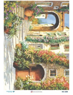 4855 Diamond Pirinç Dekopaj Kağıdı 30x42cm