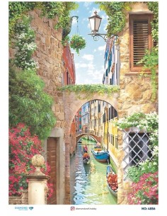 4856 Diamond Pirinç Dekopaj Kağıdı 30x42cm