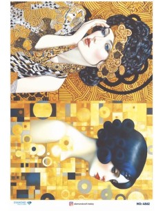 4862 Diamond Pirinç Dekopaj Kağıdı 30x42cm