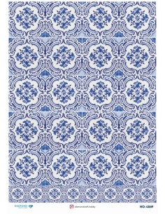 4869 Diamond Pirinç Dekopaj Kağıdı 30x42cm