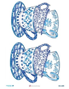 4878 Diamond Pirinç Dekopaj Kağıdı 30x42cm