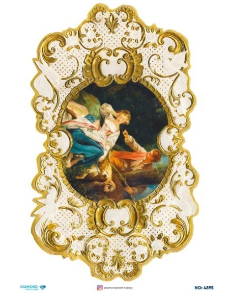 4895 Diamond Pirinç Dekopaj Kağıdı 30x42cm
