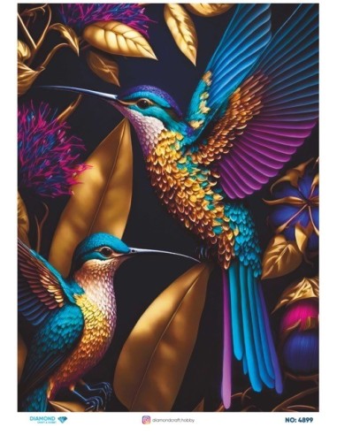 4899 Diamond Pirinç Dekopaj Kağıdı 30x42cm