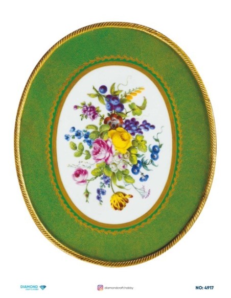 4917 Diamond Pirinç Dekopaj Kağıdı 30x42cm