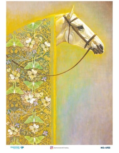 4933 Diamond Pirinç Dekopaj Kağıdı 30x42cm