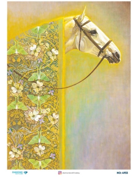 4933 Diamond Pirinç Dekopaj Kağıdı 30x42cm