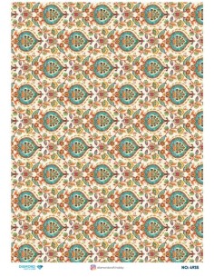 4935 Diamond Pirinç Dekopaj Kağıdı 30x42cm