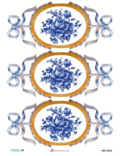 4940 Diamond Pirinç Dekopaj Kağıdı 30x42cm