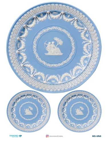4945 Diamond Pirinç Dekopaj Kağıdı 30x42cm