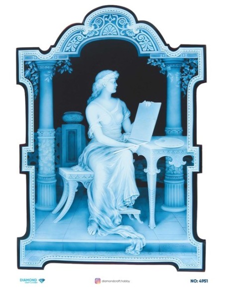 4951 Diamond Pirinç Dekopaj Kağıdı 30x42cm