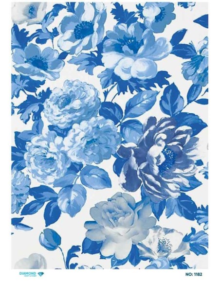 1182 Diamond Pirinç Dekopaj Kağıdı 30x42cm