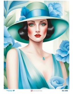 4983 Diamond Pirinç Dekopaj Kağıdı 30x42cm