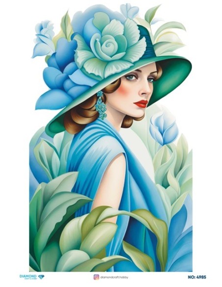 4985 Diamond Pirinç Dekopaj Kağıdı 30x42cm