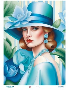 4986 Diamond Pirinç Dekopaj Kağıdı 30x42cm