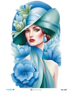 4987 Diamond Pirinç Dekopaj Kağıdı 30x42cm