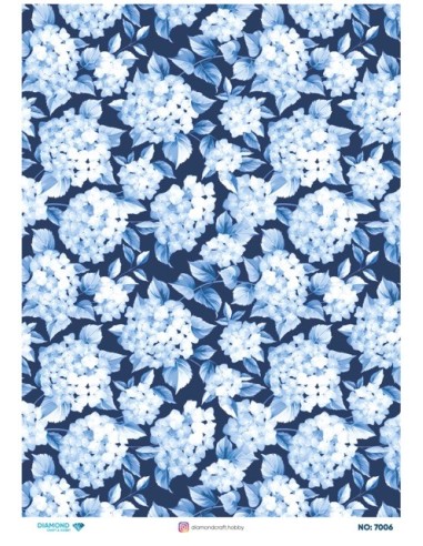7006 Diamond Pirinç Dekopaj Kağıdı 30x42cm