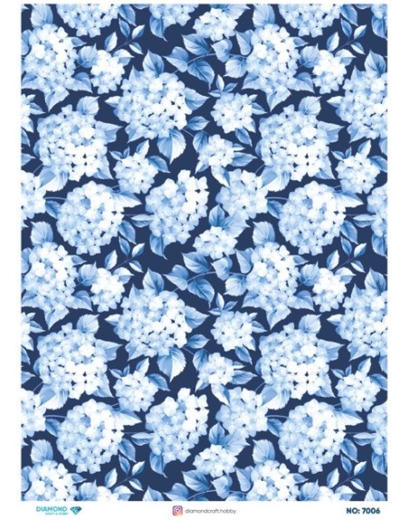 7006 Diamond Pirinç Dekopaj Kağıdı 30x42cm