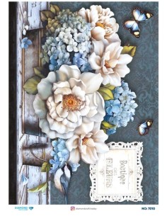 7010 Diamond Pirinç Dekopaj Kağıdı 30x42cm