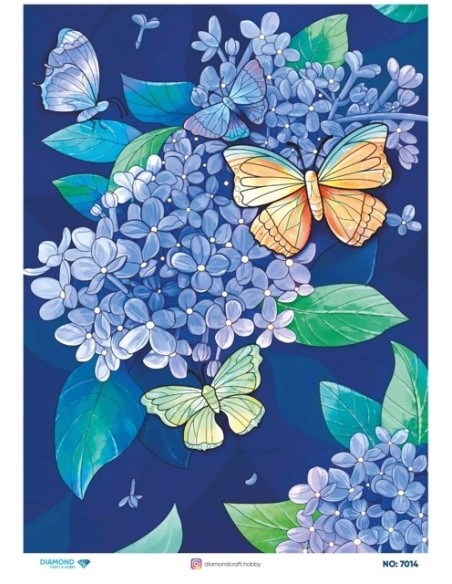 7014 Diamond Pirinç Dekopaj Kağıdı 30x42cm