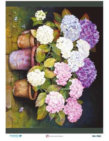 7022 Diamond Pirinç Dekopaj Kağıdı 30x42cm