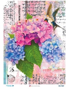 7027 Diamond Pirinç Dekopaj Kağıdı 30x42cm