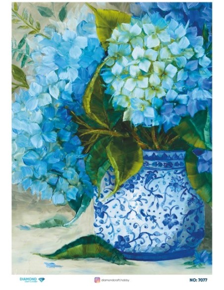 7077 Diamond Pirinç Dekopaj Kağıdı 30x42cm