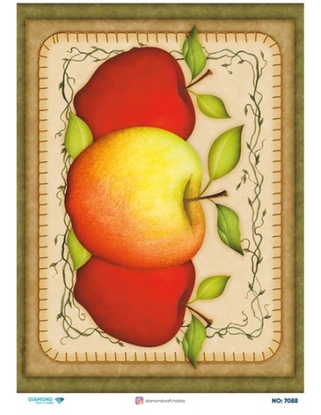 7088 Diamond Pirinç Dekopaj Kağıdı 30x42cm