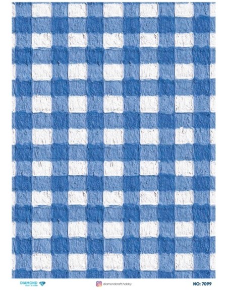 7099 Diamond Pirinç Dekopaj Kağıdı 30x42cm