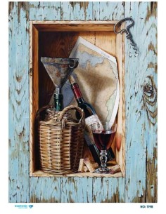 1198 Diamond Pirinç Dekopaj Kağıdı 30x42cm