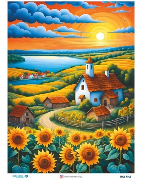 7141 Diamond Pirinç Dekopaj Kağıdı 30x42cm