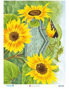 7144 Diamond Pirinç Dekopaj Kağıdı 30x42cm