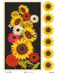 7149 Diamond Pirinç Dekopaj Kağıdı 30x42cm