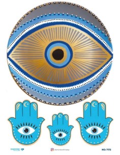7172 Diamond Pirinç Dekopaj Kağıdı 30x42cm