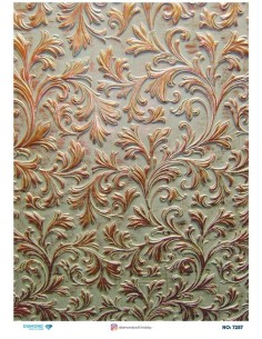 7257 Diamond Pirinç Dekopaj Kağıdı 30x42cm