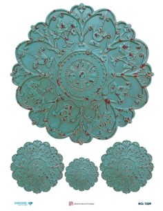 7259 Diamond Pirinç Dekopaj Kağıdı 30x42cm