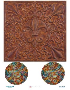 7260 Diamond Pirinç Dekopaj Kağıdı 30x42cm