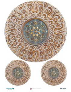 7261 Diamond Pirinç Dekopaj Kağıdı 30x42cm