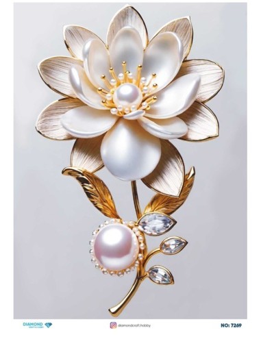 7269 Diamond Pirinç Dekopaj Kağıdı 30x42cm