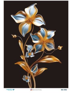 7272 Diamond Pirinç Dekopaj Kağıdı 30x42cm